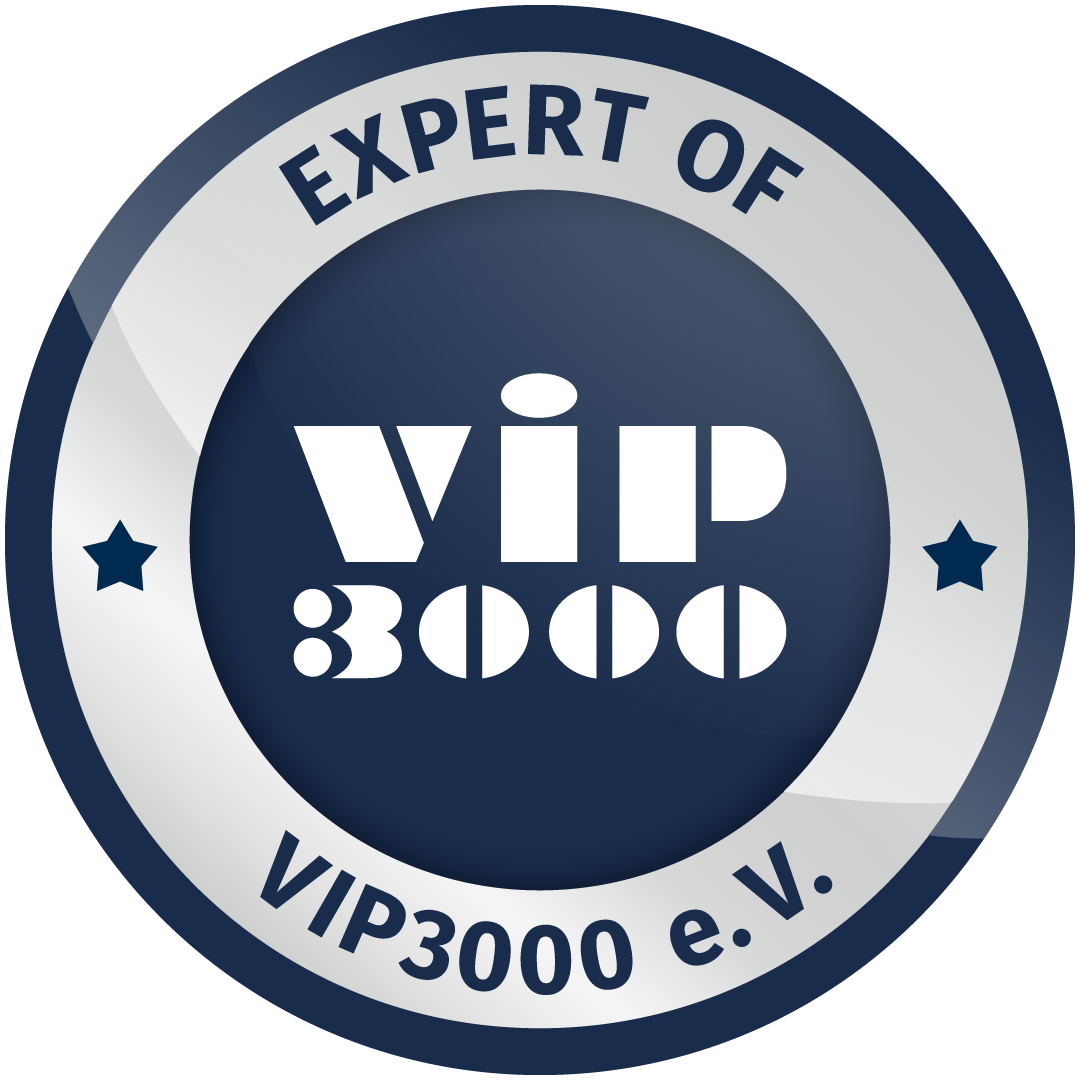 VIP3000 Guetesiegel
